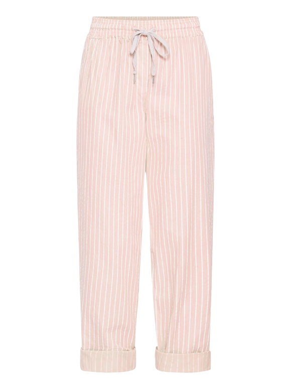 Sorbet - SBIma Stripe lyserød, Bukser