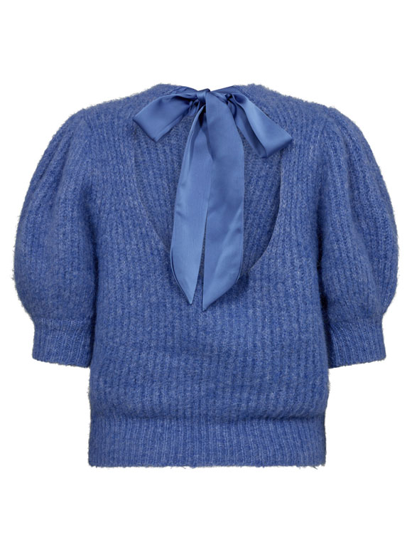 Co couture - CoralieCC blå, Strik