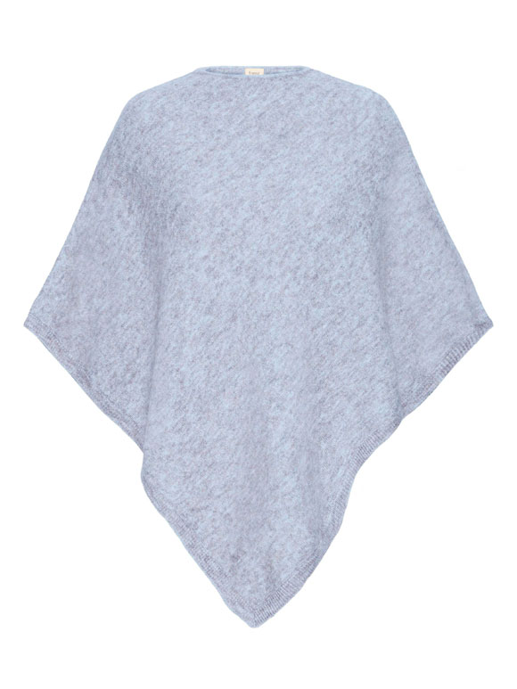 Fransa - FrSannay grå, Poncho