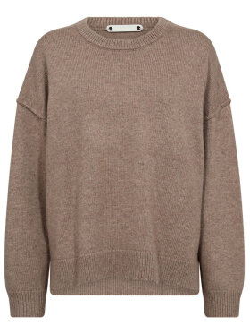 Co couture - MajaCC SlitO-Neck, Strik