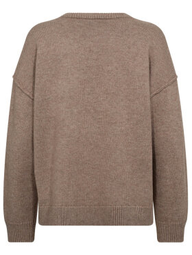 Co couture - MajaCC SlitO-Neck, Strik