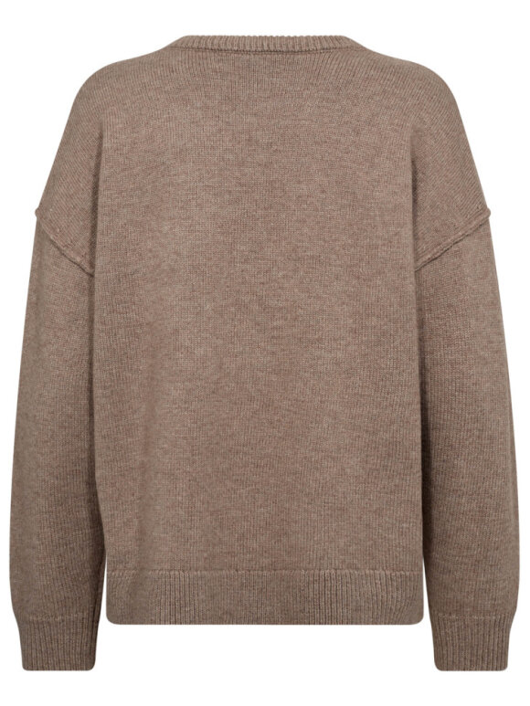 Co couture - MajaCC SlitO-Neck, Strik