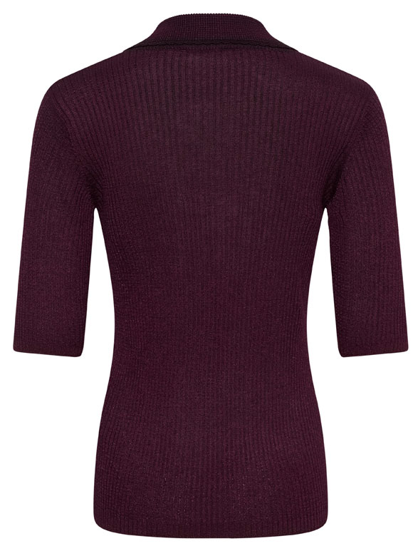 Soaked - SLLaisa bordeaux, Polo Soaked - SLLaisa bordeaux, Polo
