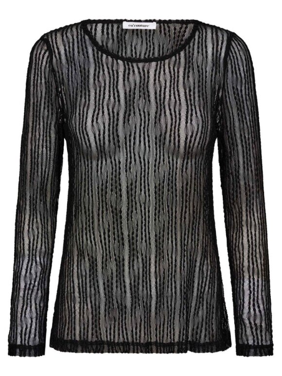 Co couture - BarbCC O-neck, Mesh