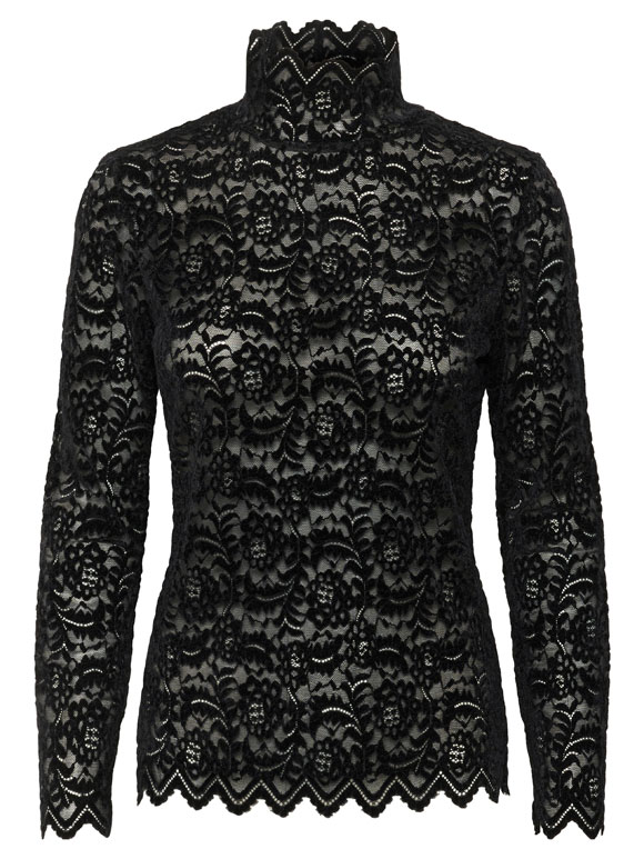 Soaked - SLSable mockneck, Bluse