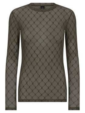 Logo Mesh grøn, Bluse