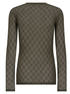 Logo Mesh grøn, Bluse