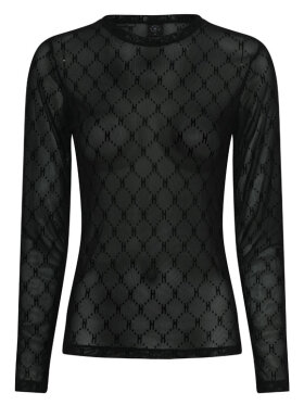 Hype The Detail - Logo Mesh sort , Bluse
