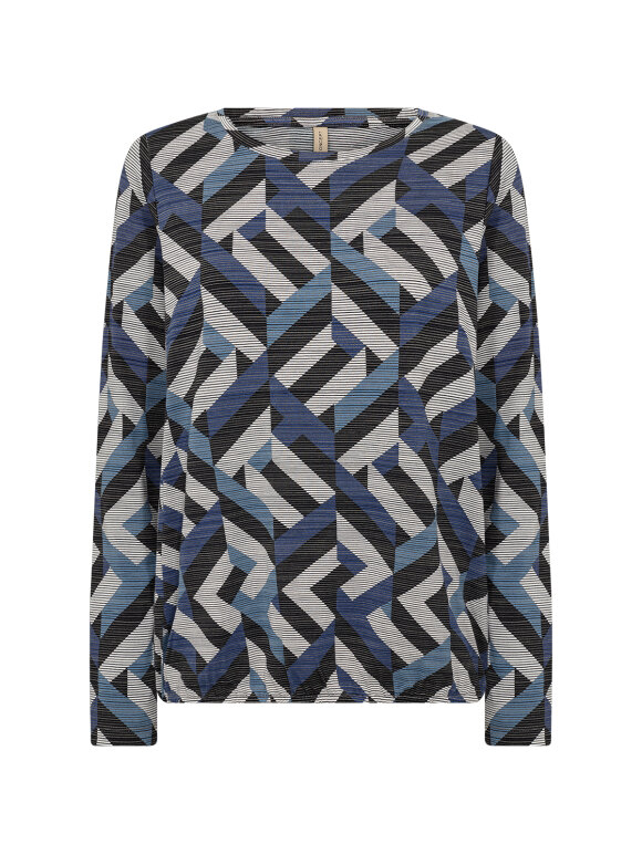 Soya Concept - SC-Galina 64 blå, T-Shirt