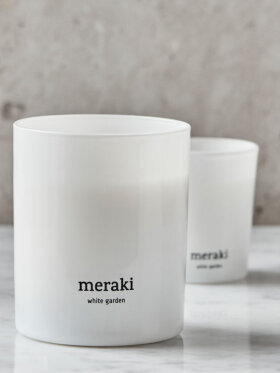 Meraki - Duftlys, White Garden