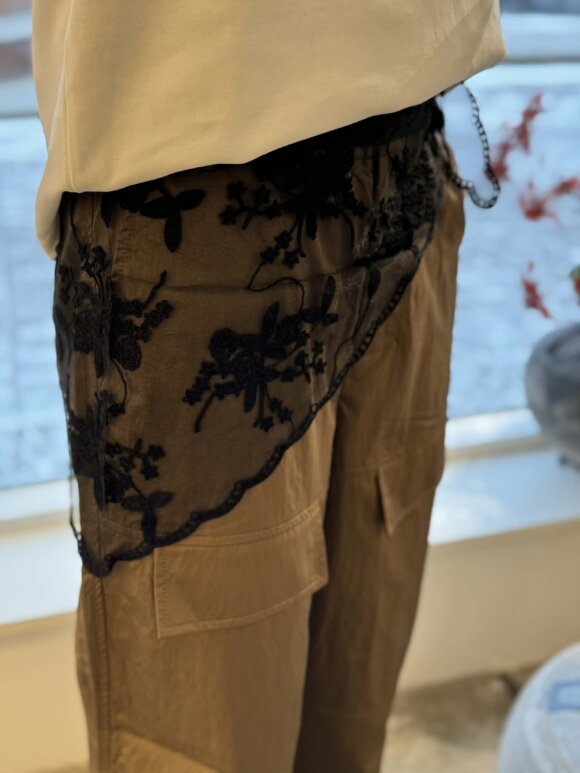 ByStær - Hirse Blonde sort, Tørklæde