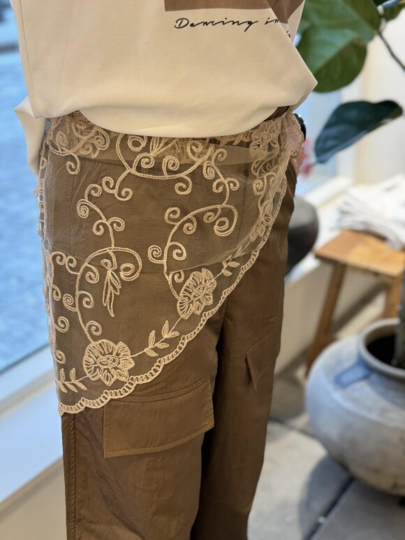 ByStær - Hirse Blonde brun, Tørklæde