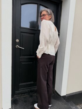 IVY Copenhagen - IVY-Alice Wide brun, Bukser