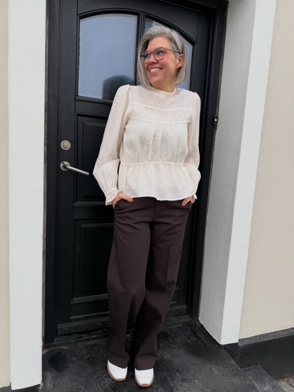 IVY Copenhagen - IVY-Alice Wide brun, Bukser