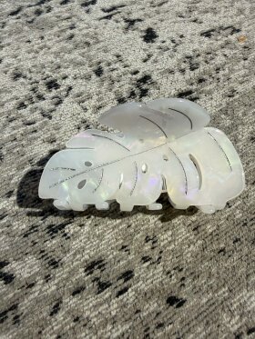 THREE M - Di2536 hvid,  Hårklemme