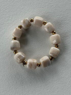 THREE M - Am2605 off white, Armbånd