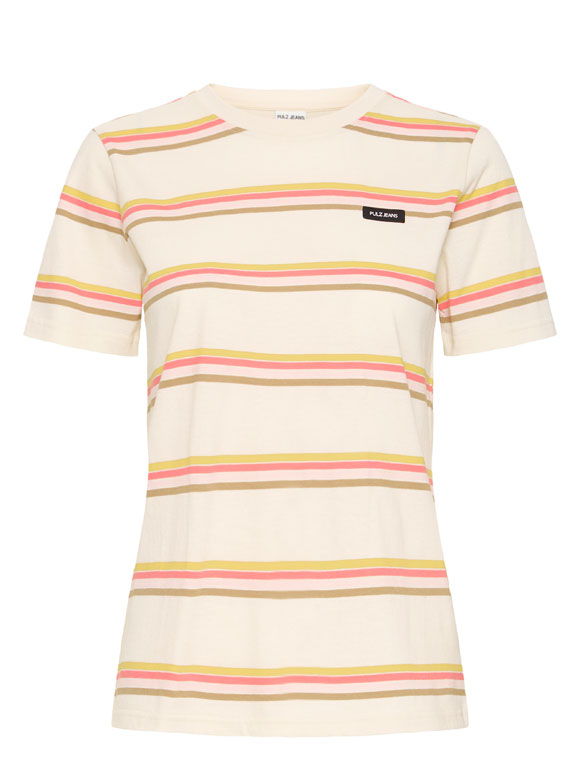 Pulz Jeans - PZBlake hvid, T-shirt