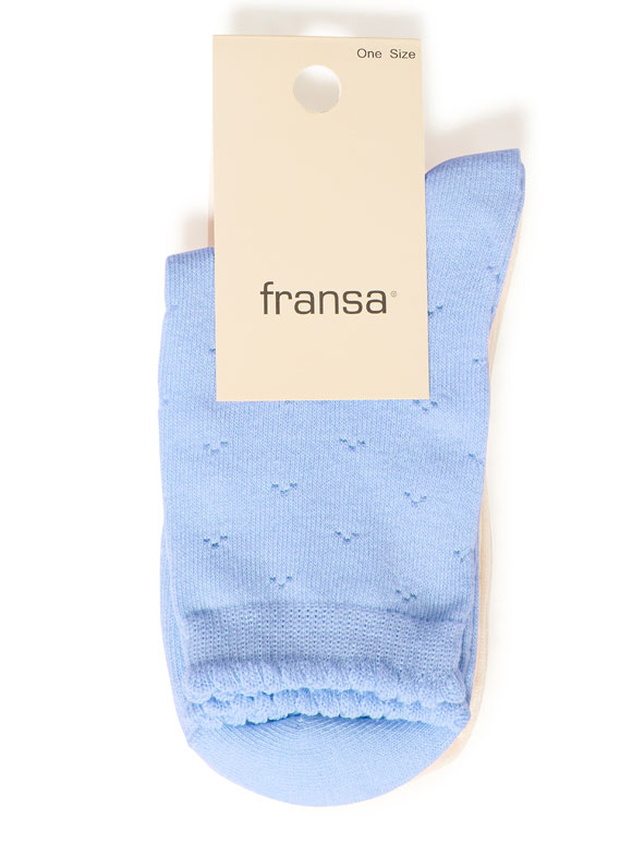 Fransa - FRRosella 2-PAK Lyseblå/Off , Strømper