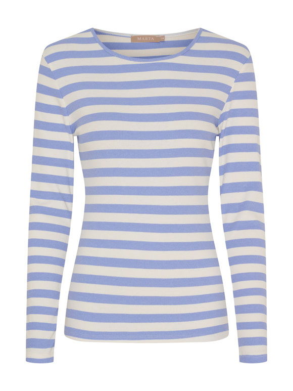 MARTA du chateau - MdcBegonia lS blå, Bluse