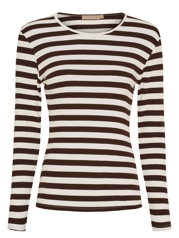 MARTA du chateau - MdcBegonia lS brun, Bluse