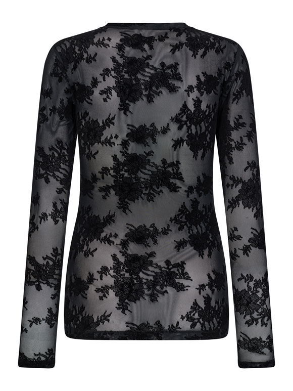 Hype The Detail - Lace mesh sort , bluse