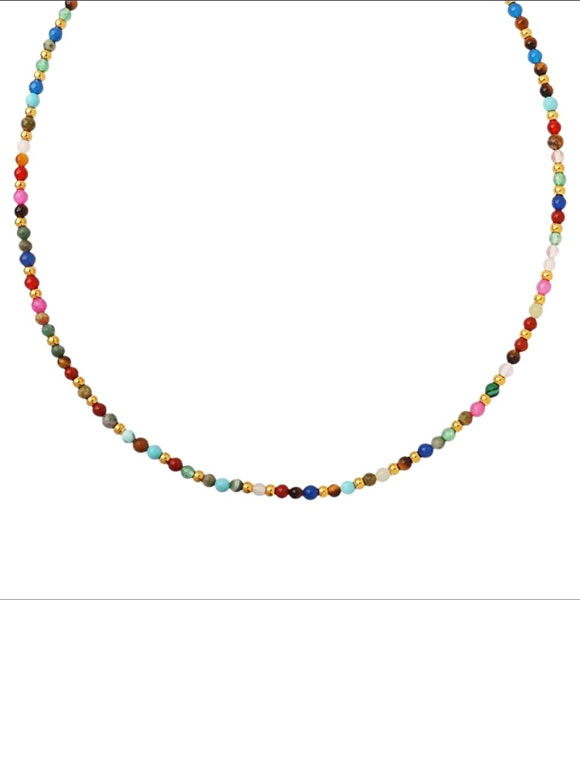 Muun Studios - Mila Colorful Bead, Halskæde