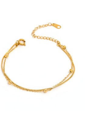 Muun Studios - Bead 2-Layer Snake, Armbånd