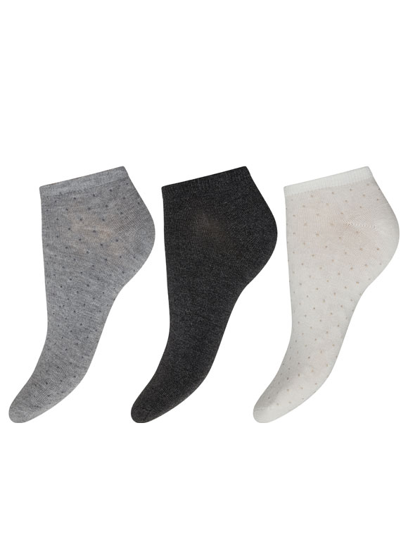 Decoy - 3pak, sneaks strømper