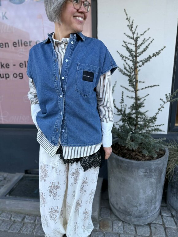 Haute Lamitie - Denim Logo, Skjorte