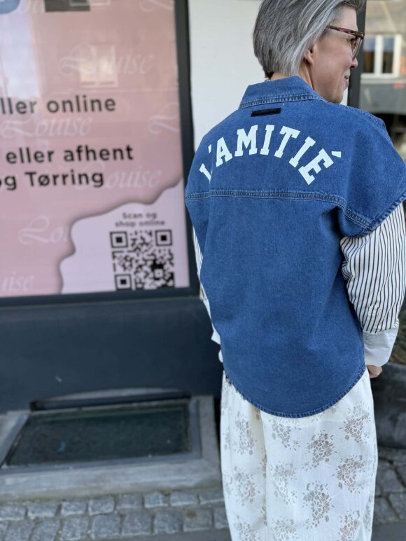 Haute Lamitie - Denim Logo, Skjorte