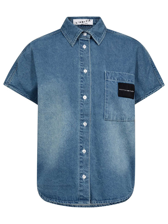 Haute Lamitie - Denim Logo, Skjorte