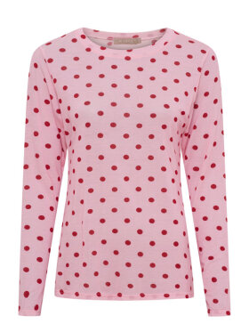 Marta Du Chateau Prikket Bluse Pink – Blød & Feminin Style 