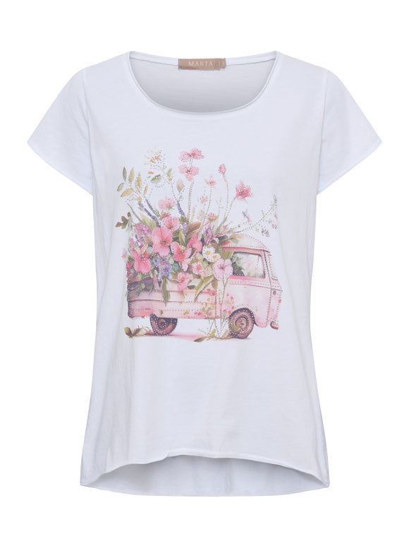 MARTA du chateau - Bus MDCMarie pink, T-shirt
