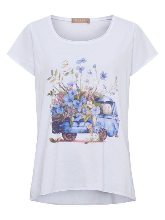 MARTA du chateau - Bus MDCMarie blå, T-shirt