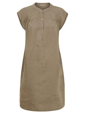 Marta Du Chateau Luma hør kjole i sand – let og elegant Marta Du Chateau Luma hør kjole i sand – let og elegant