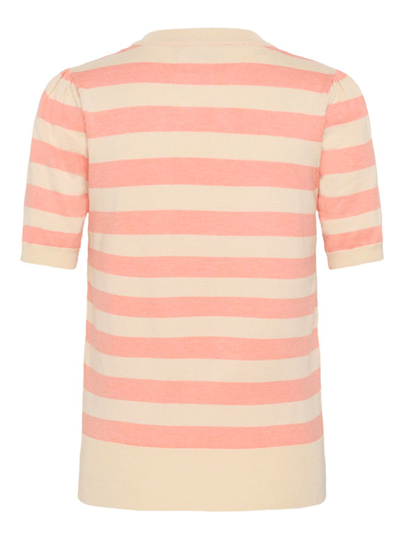 Saint Tropez - MilaSZ SS peach, Strik t-shirt
