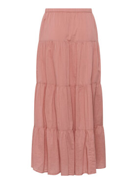 Soaked in Luxury peach maxi nederdel – SLRuna 