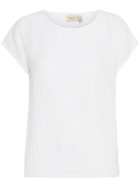 Hvid basic t-shirt i bomuld – Fransa FRManua 