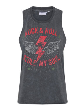 Humble by Sofie OttilieHBS tank top – sort washed top med print 