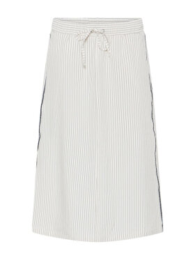 Humble by Sofie OleaHBS stribet nederdel – off white nederdel med piping 