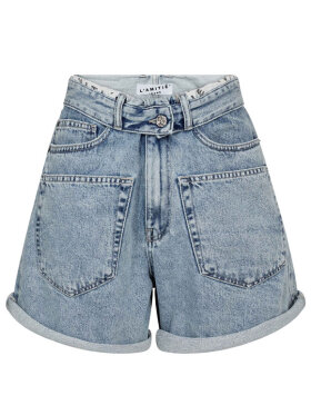 Lyse denimshorts med flip waist fra Haute L’Amitié – HL10613 