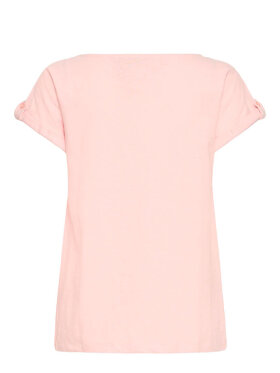 Fransa FRDalia lyserød basic t-shirt i bomuld 