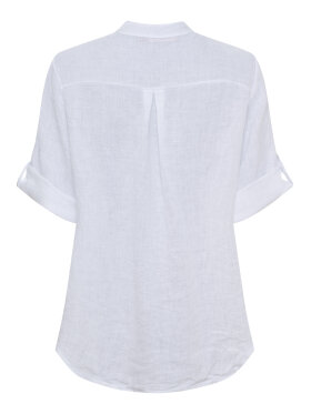 Marta Du Château MDCMalisa Skjorte hvid – Hørskjorte i 100% linen 