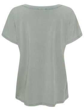 Marta Du Château Jessia grøn t-shirt med farverigt print 