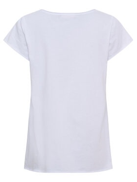 Marta Du Château Marie Hotdog hvid t-shirt i bomuld med print 