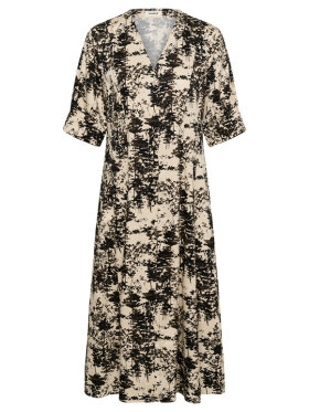 Soaked in Luxury SLNaelle Haman printkjole i bomuld 
