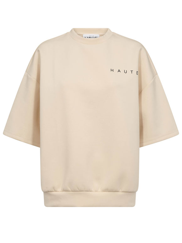 Haute Lamitie - Maxi split Pearl , Sweat