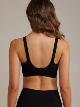 Femifemme SoftScallop Full Coverage Bøjlefri BH Sort – Komfort & Støtte Hele Dag Femifemme SoftScallop Full Coverage Bøjlefri BH Sort – Komfort & Støtte Hele Dag