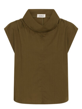 Soaked in Luxury SLMolopo Bluse Grøn | Louise Shop Soaked in Luxury SLMolopo Bluse Grøn | Louise Shop