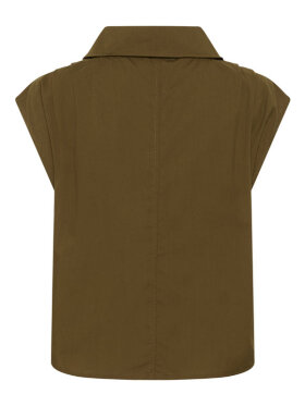 Soaked in Luxury SLMolopo Bluse Grøn | Louise Shop Soaked in Luxury SLMolopo Bluse Grøn | Louise Shop
